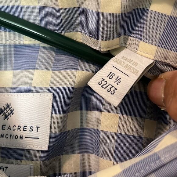 RYAN SEACREST DISTINCTION SLIM FIT NON IRON dress shirt - Picture 6 of 9